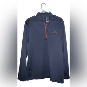 Men’s Callaway 1/4 Zip Golf Pullover - Medium